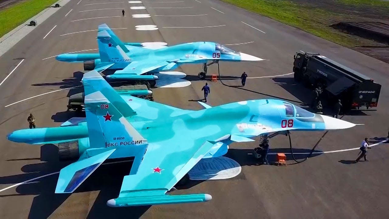 Russian Aerospace Forces Receive New Batch of Su-34 Fullback Fighter-Bombers Amid Ongoing Conflict