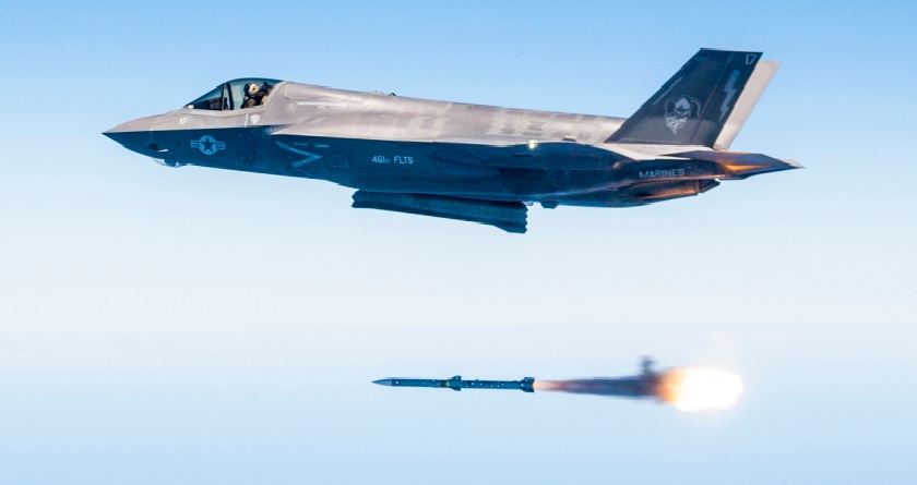 U.S. Marine Corps F-35B Conducts First Test Flights with Meteor Air-to-Air Missile