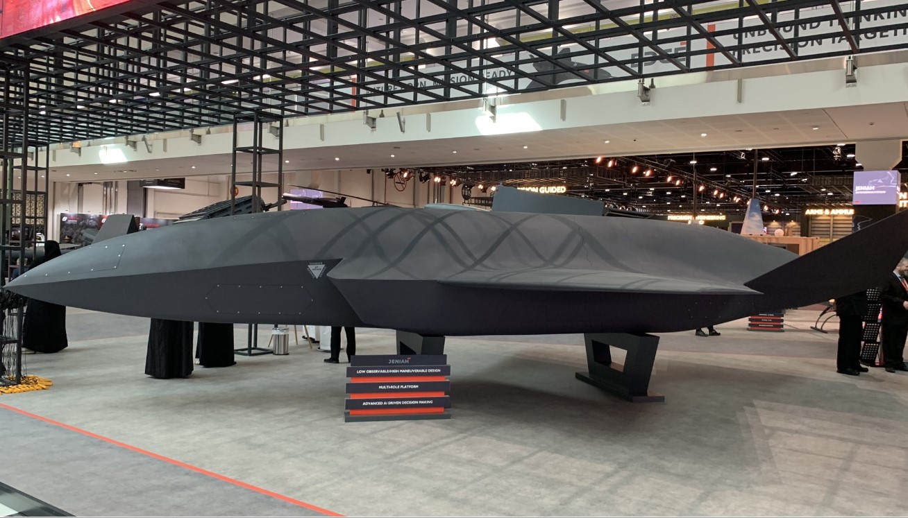 EDGE Group Unveils JENIAH: UAE's Advanced Unmanned Combat Aerial Vehicle