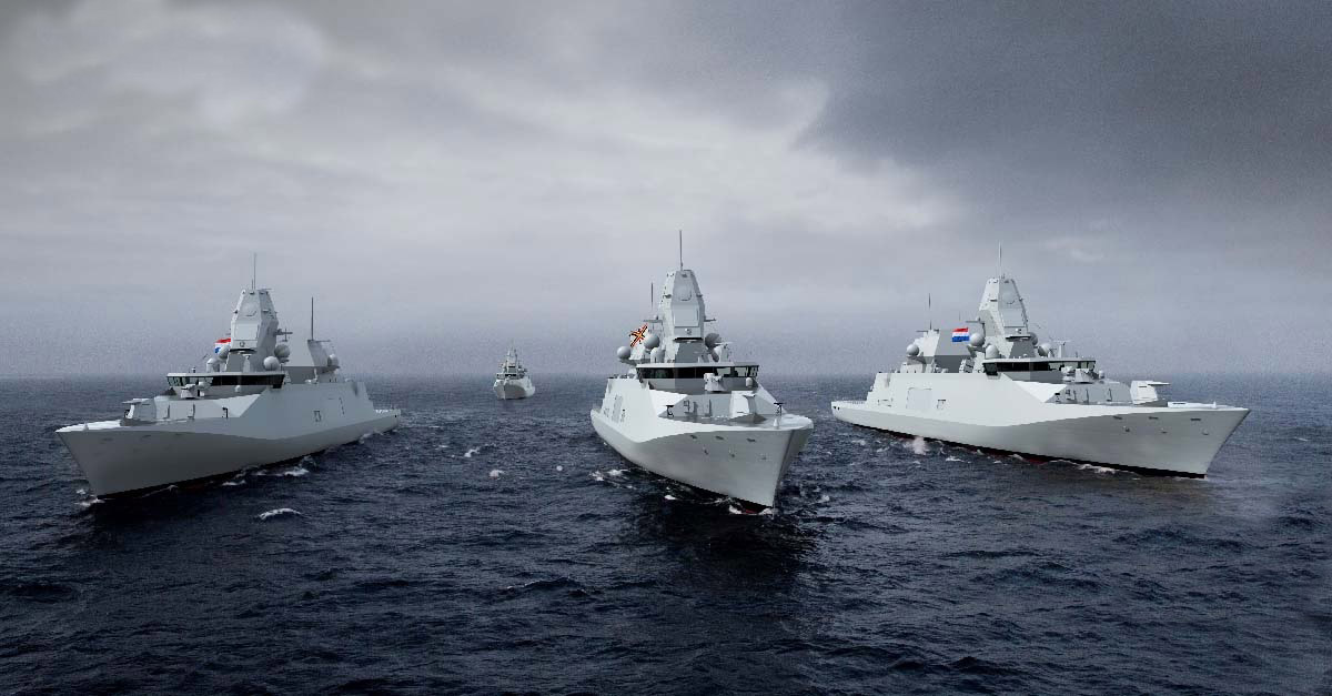 Damen Naval Partners with RENK for Gearbox Systems in Anti-Submarine Warfare Frigates