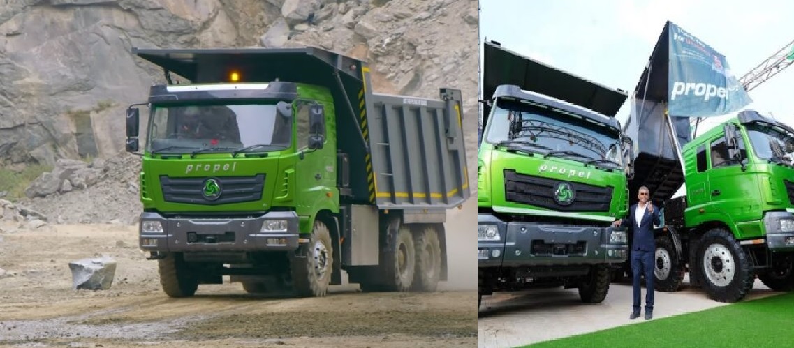 Propel Industries Launch Indigenous EV Dump Trucks at EXCON 2023