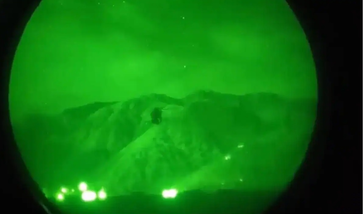 Indian Army Rudra Helicopter Showcase It's Night Comabt Capability