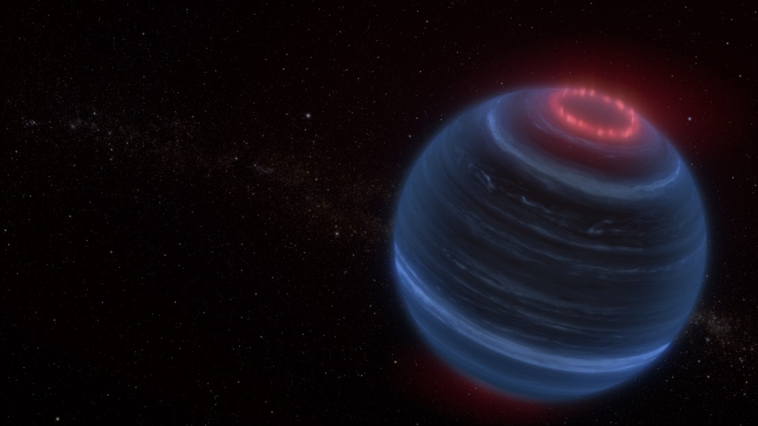 James Webb Space Telescope Spots Hint of Mysterious Aurora over 'Failed Star'