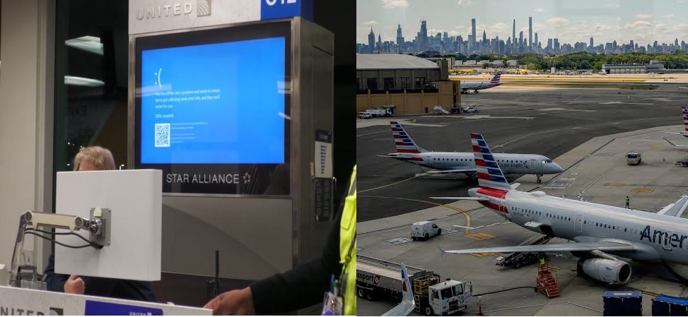 Massive Microsoft Outage Grounds 1,100 Flights and Delays 1,700 Across the US