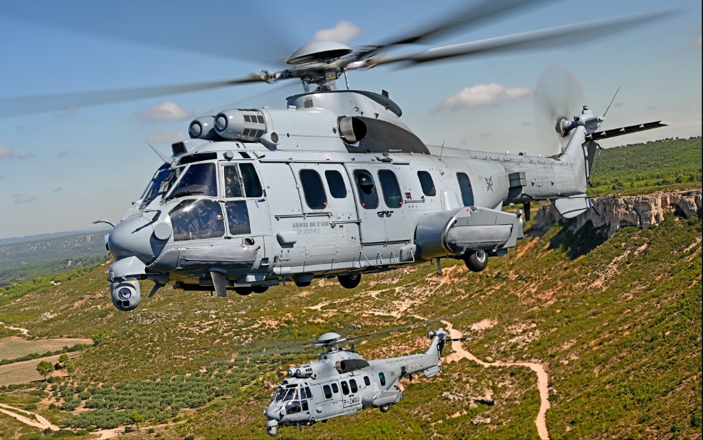 Airbus Delivers First Two H225M Caracal Helicopters to French Air and Space Force