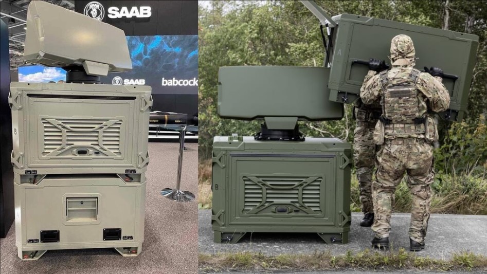 Saab Sea Giraffe 1X Multi-Modal Radar at Sea-Air-Space 2024