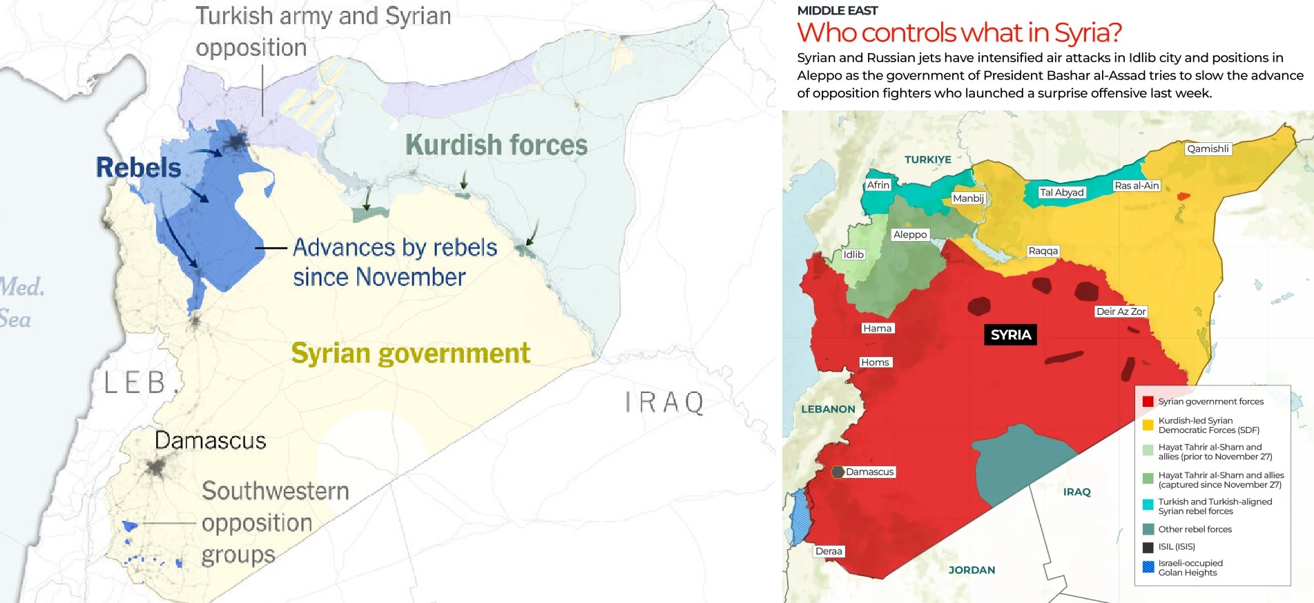 The Lightning Offensive: A Detailed Timeline of Rebel Forces’ Multi-Front Attack on Syria