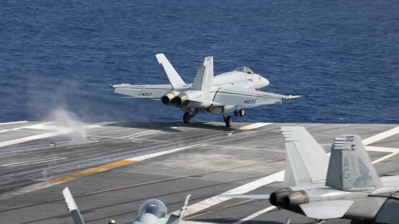 Raytheon Finalizes Key Design Review for Advanced Electronic Warfare System on U.S. Navy's Super Hornet