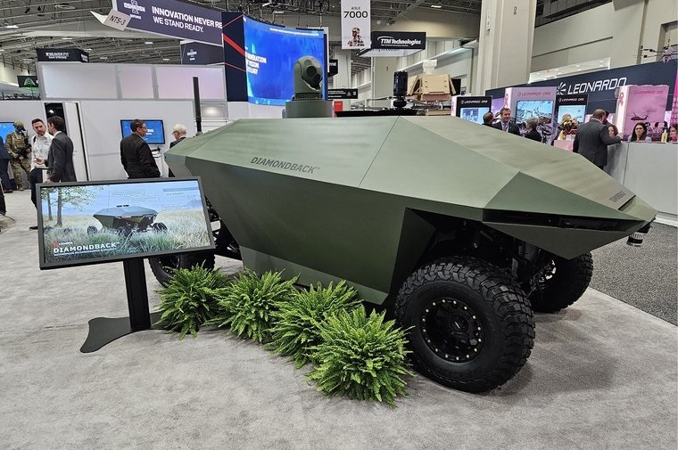 L3Harris Unveils 'Diamondback' Autonomous Ground Vehicle Prototype at AUSA 2024